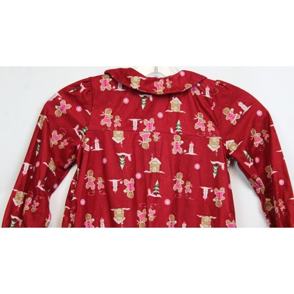 NWT 2007 Gymboree Gingerbread Cookie Girls Nightgown Pajamas PJ sz 6 Winter Xmas - Picture 6 of 9